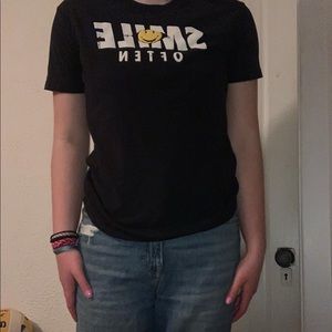 Free state “Smile Often” graphic t-shirt